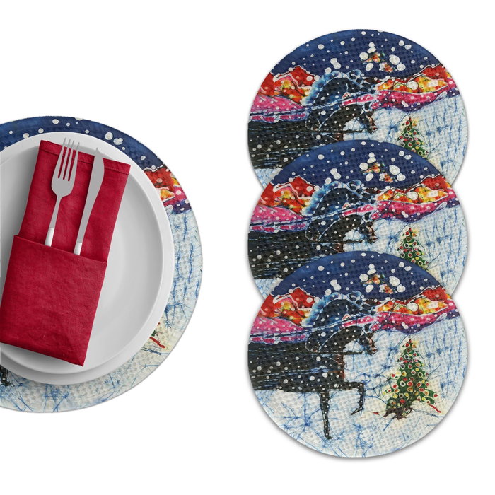 Hermia Salvamanteles Individuales Multicolor Pack de 4